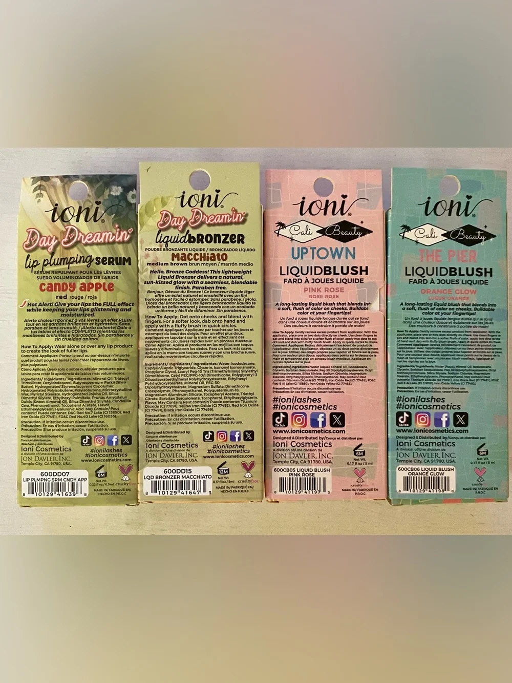 IONI makeup bundle